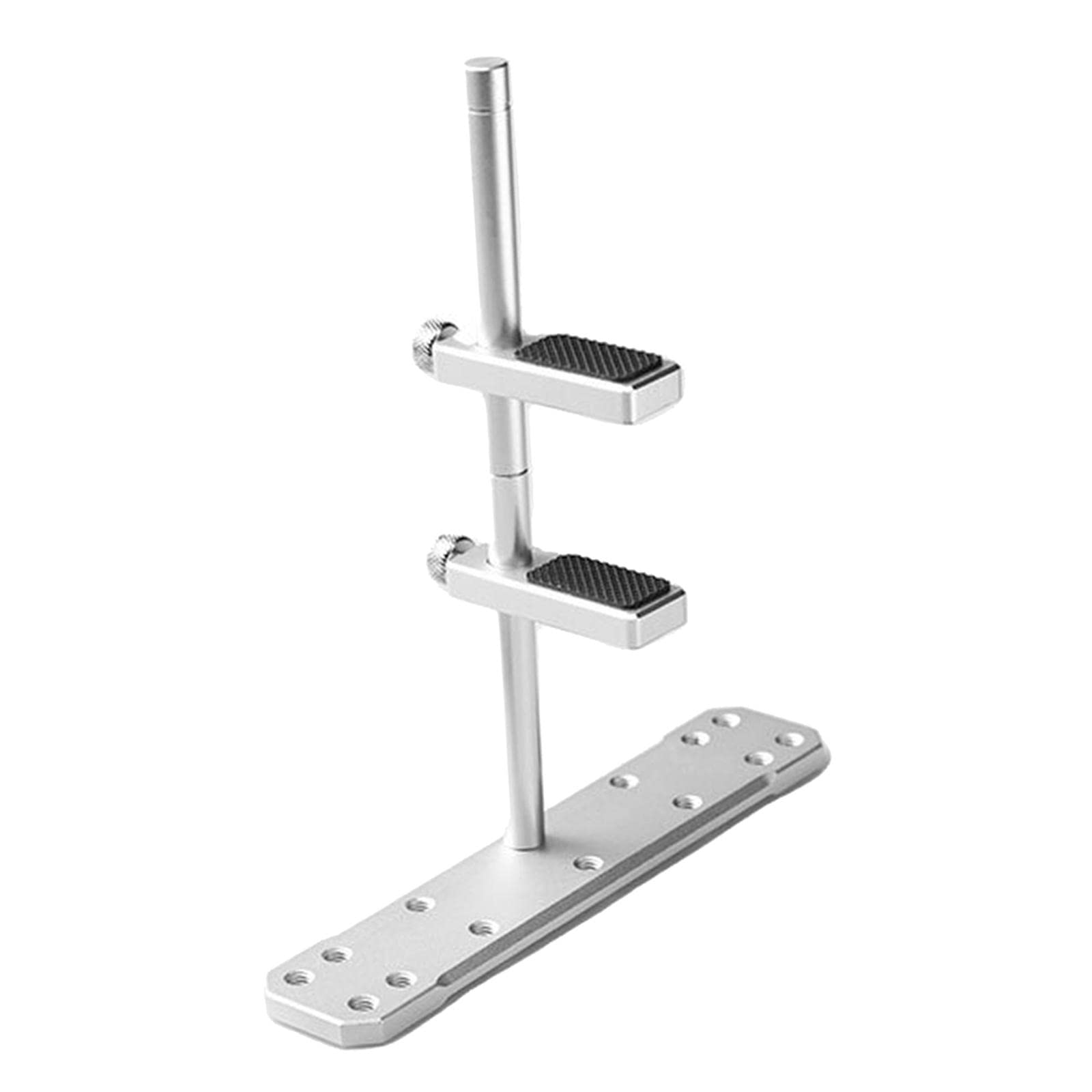 Atorse Universal Graphics Card Support With Rubber Pads Height Adjustable Computer Silver