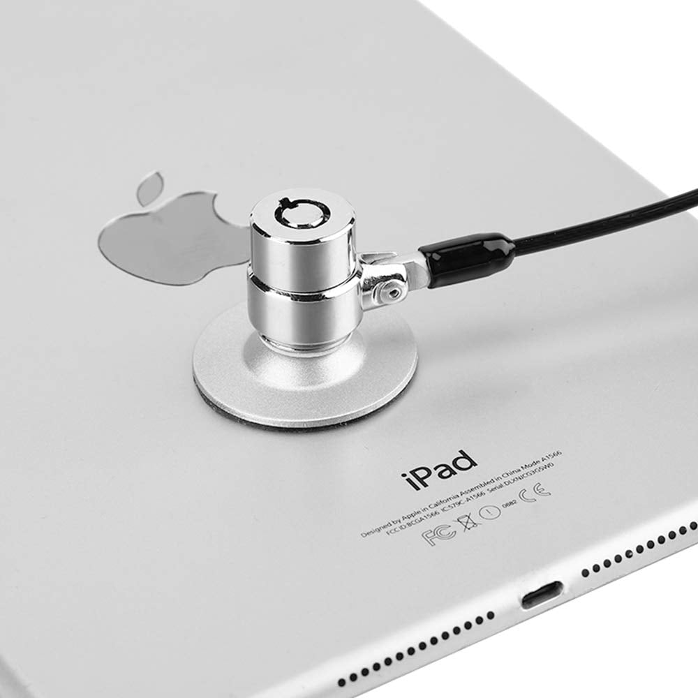 Loradar 5Pack Single Package Keyed Alike Security Hardware Cable Lock Kit Laptop Lock 5Keys 6.2Ft For Monitors, Laptops, Macbook