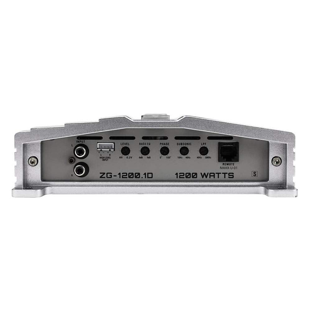 Hifonics Zeus Gamma Series 1 X 2400 Watts @ 1 Ohm Mono