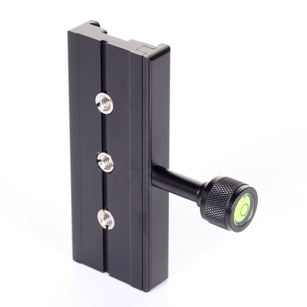 Hersmay 120Mm Arca Swiss Quick Release Plate With Qr Clamp Adapter With 3/8'' 1/4'' Screw Hole Compatible For Camera Tripod Ball