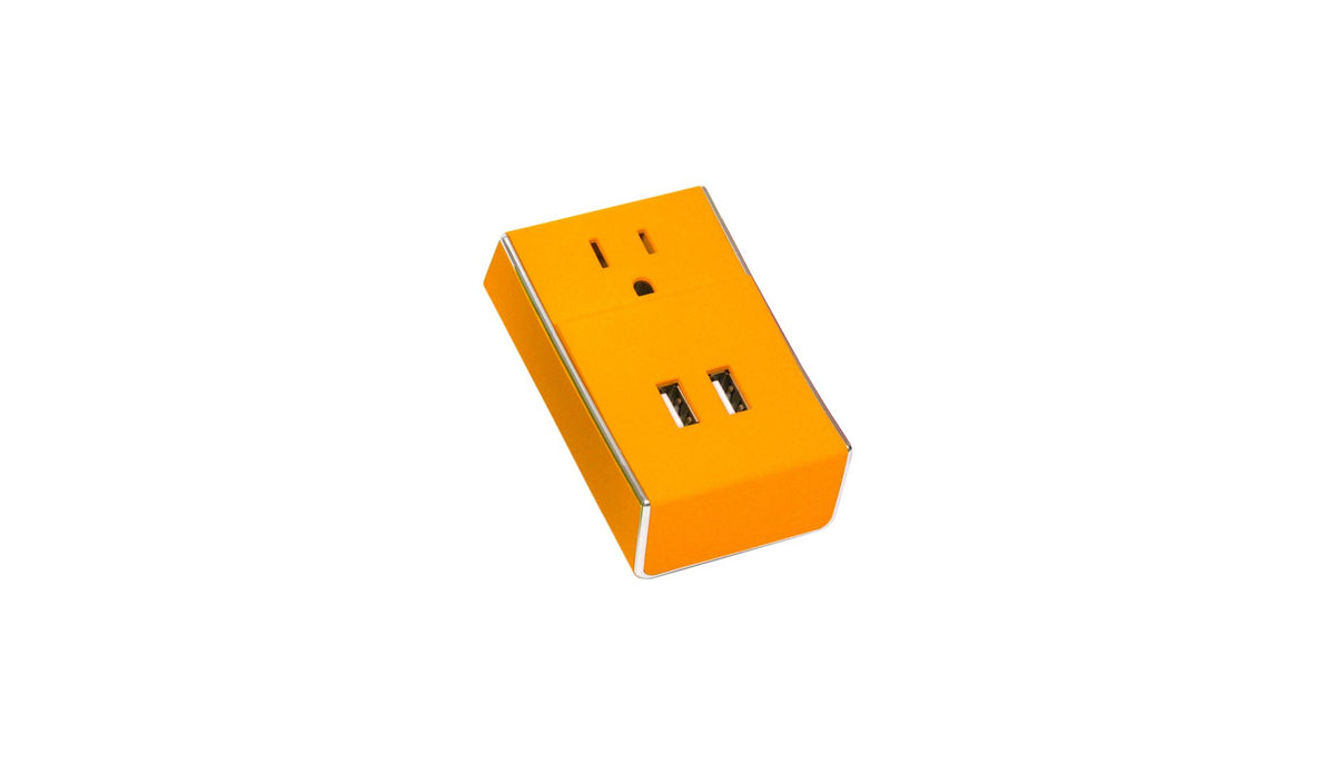 Schatzii Wally - Dual Usb + Standard Wall Charger - Burnt Orange