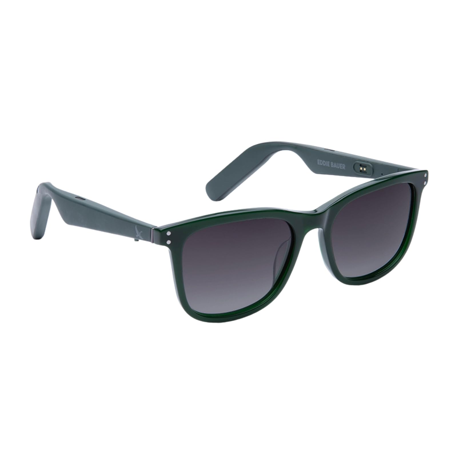 Lucyd Eddie Bauer Smart Glasses for Men Bluetooth Smart Glasses with UV400 Polarized Lenses, Open Ear Speakers & Microphone Velo