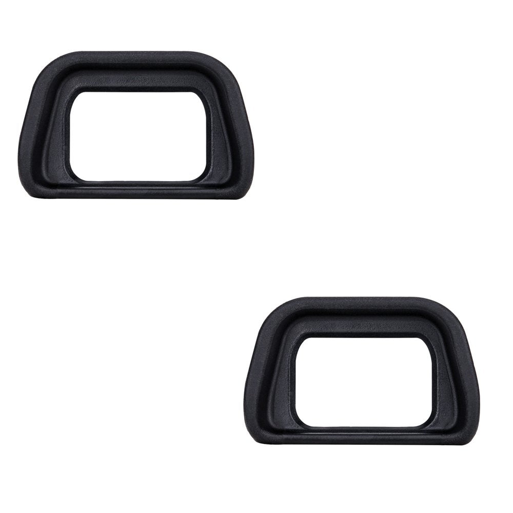 JJC 2-Pack Soft Viewfinder Eyecup Eyepiece Eye Cup for Sony A6300 A6100 A6000 NEX-6 NEX-7 Cameras and FDA-EV2S Electronic Viewfi