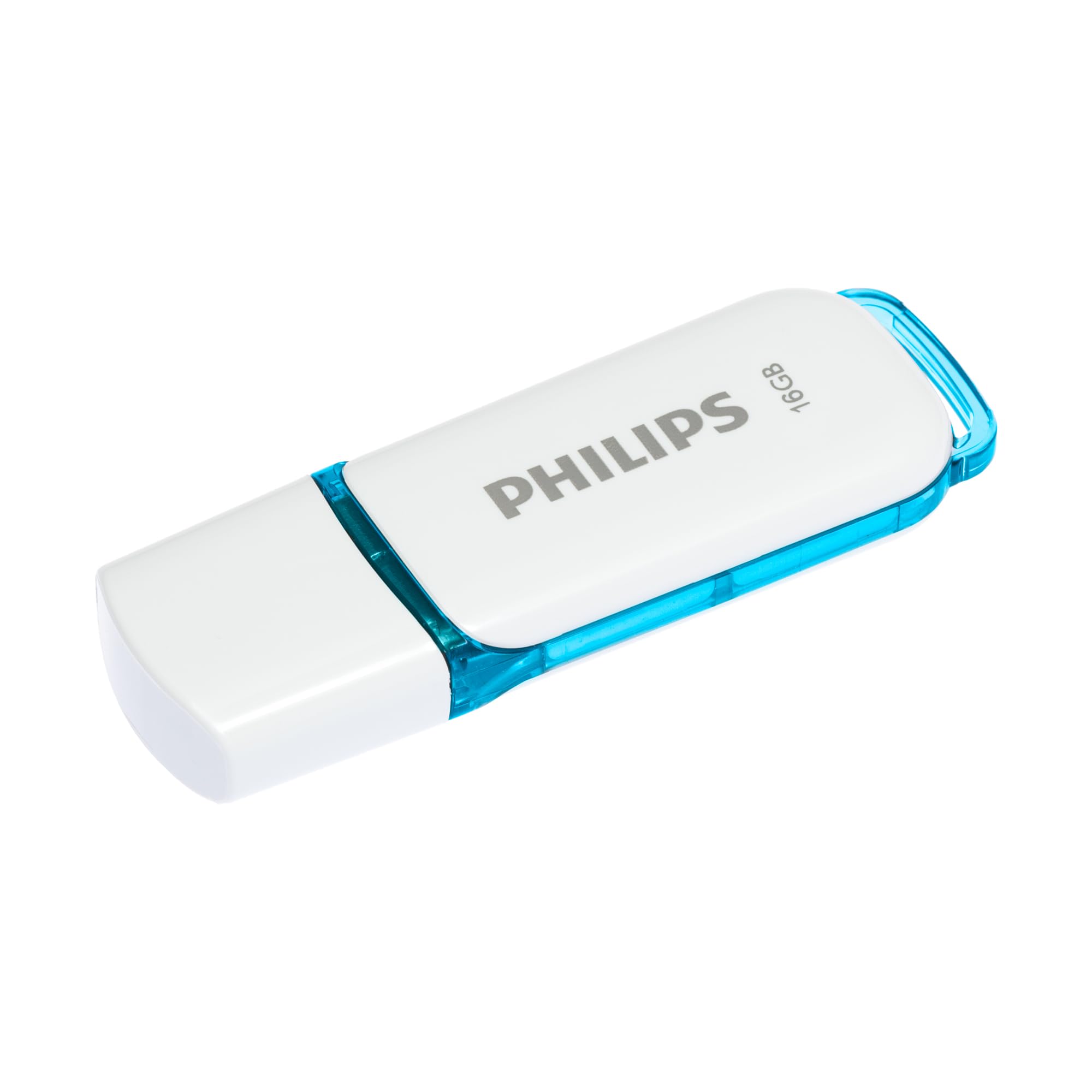 Philips 16Gb Flash Drive, Snow Edition Usb 2.0   White/Blue