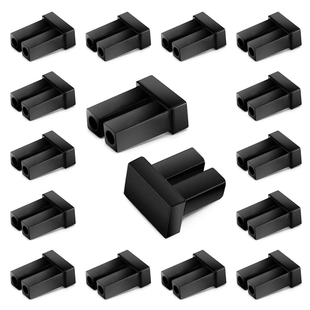 Sfp Sfp+ Sfp28 Dust Cover Anti Dust Fiber Optic Caps Transceiver Plugs Protector For Lc Duplex Port,Black Silicone,100Pcs