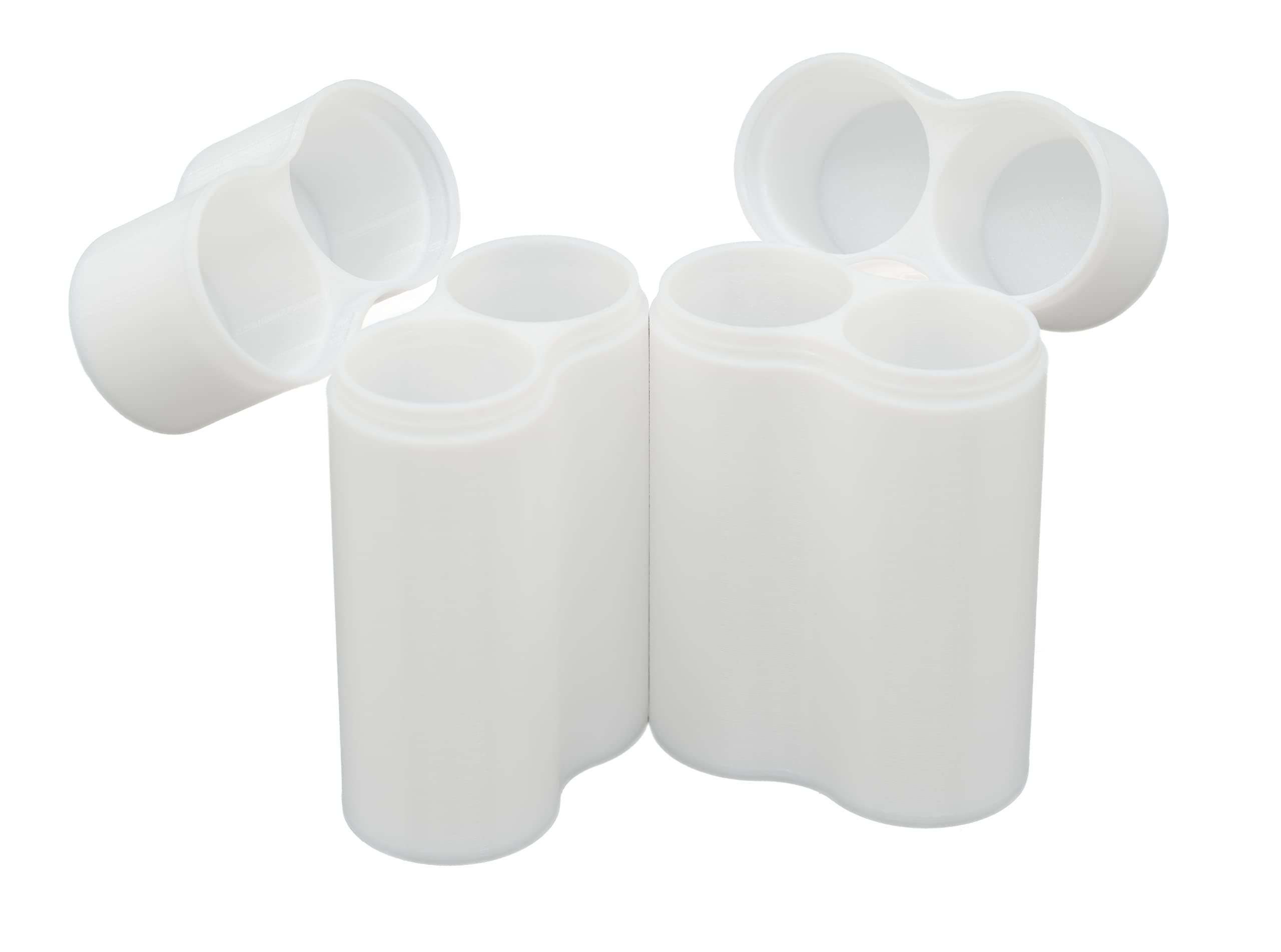 Protect Your Power   Slimline 21700 Battery Case, Soft Durable Material   Pack Of 2 (Holds 2 Batteries)