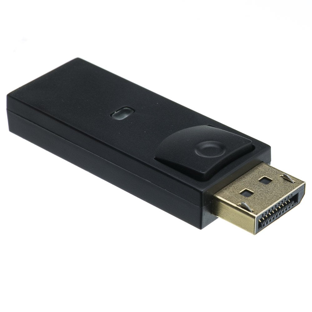 Cablewholesale Black Displayport Male To Hdmi Female Adapter   Give Displayport Devices Compatibility With Hdmi Cables