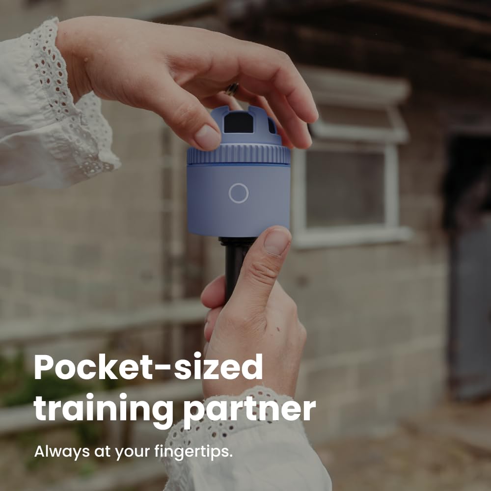 Pivo Equestrian Lite Pack Auto Horse, Face And Body Tracking, Ai-Powered 360 Rotation Smartphone Holder, Equine Coaching, Auto Z