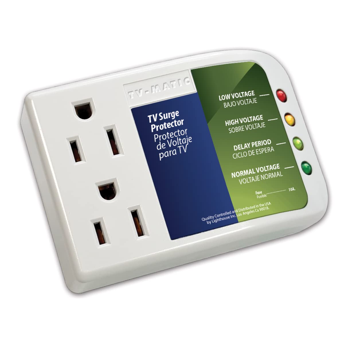 Electronic Surge Protector For Tv, Dvd And Game Consoles