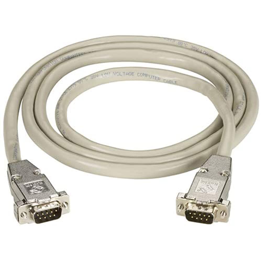 Black Box Serial Cable   Db 9 (M) To Db 9 (M)   75 Ft   Stranded