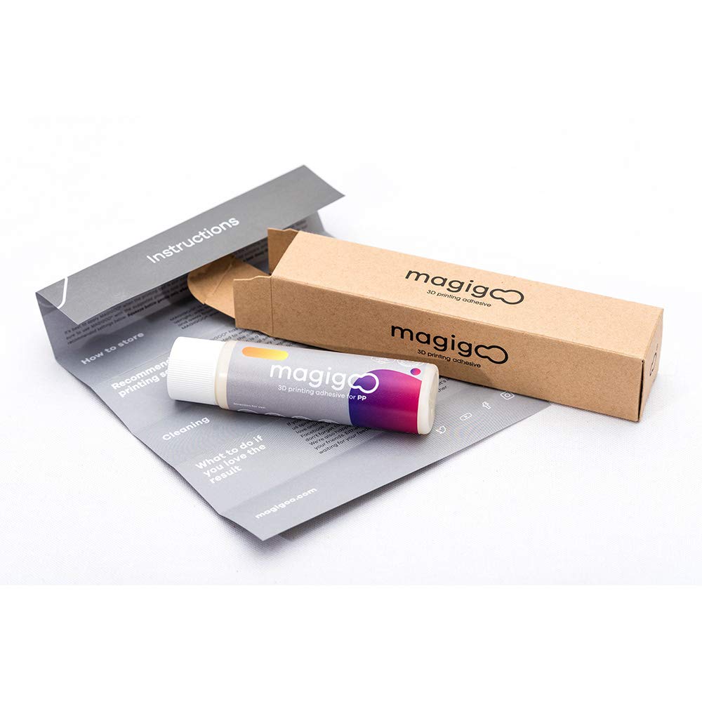 Magigoo Mpp2018 3D Printer Adhesive Glue, Reduces Warping For Polypropylene Filament On Flex Plate, Glass, Pei, Buildtak, Kapton