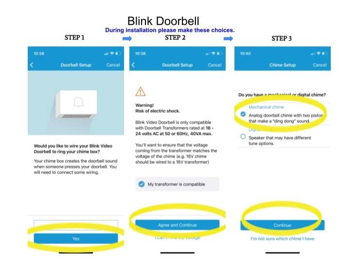 Ohmkat Wireless Universal Video Doorbell Chime (Patented)   For Use With Wired Nest, Blink, Ring, August, Skybell, Simplisafe, A
