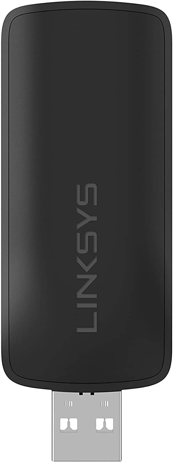 Linksys WUSB6400M: AC1200 USB Wi-Fi Adapter, Dual-Band Wireless Adapter to Upgrade Windows Computer, MacBook, or Desktop, MU-MIMO