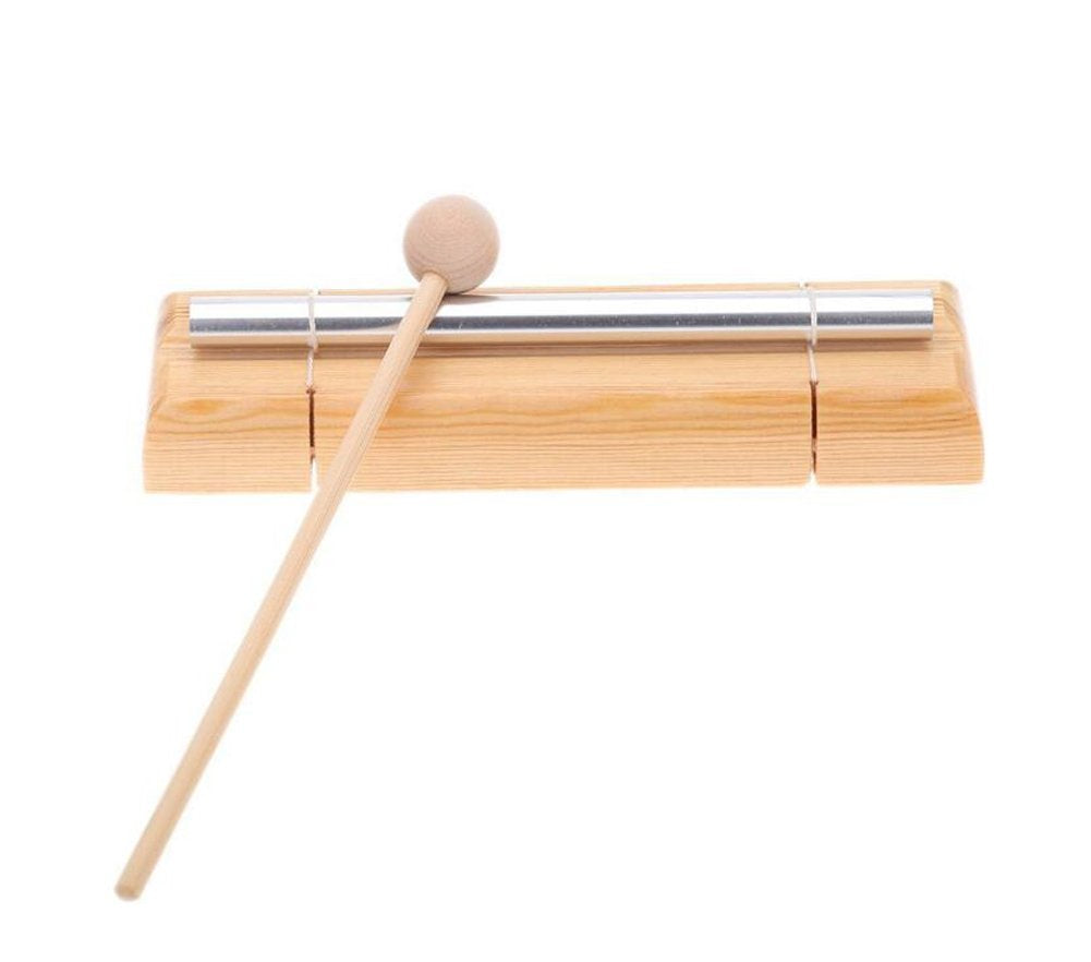 2 Pairs 20Cm/7.8 Length Round Head Musical Instruments Wood Mallets Percussion Sticks Hammer For Energy Chime Xylophone Wood B