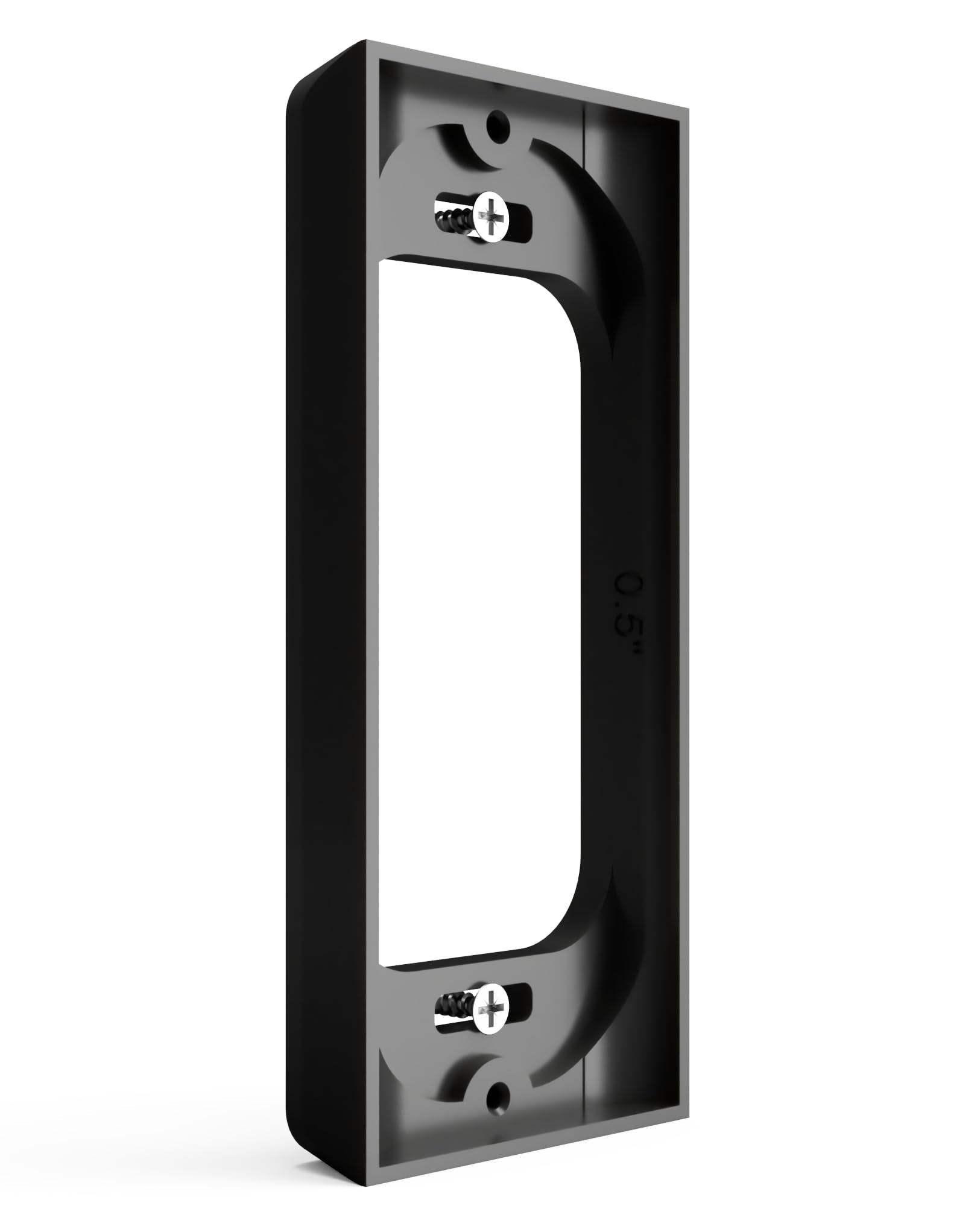 Ring Pro2 Doorbell Mount   Hidden River Lab Genuine Mounting Spacer   0.5 Inch Offset   Compatible With Ring Pro2 Video Doorbell