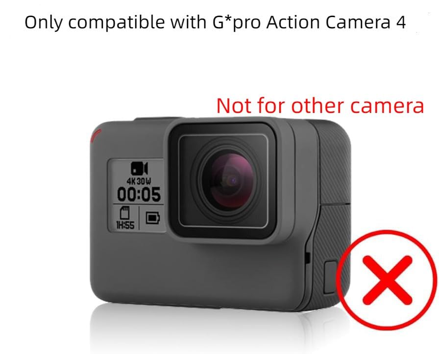 Smatree Battery (3 Pack) And 3 Channel Charger Only Compatible For G*Pro Action Camera 4 (Not For Other Action Camera!!!)