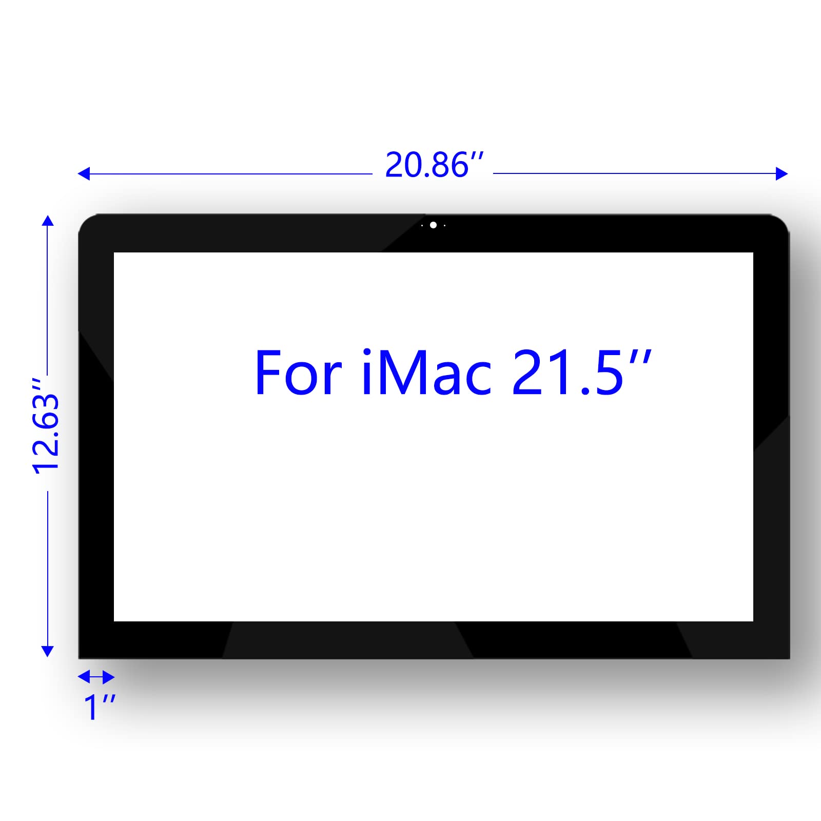 Gotinsn Screen Panel Protector Glass For Apple Imac 21.5 Inch A1418 A2116 Glass Front Protective Glass Compatible With 2012 2020 Emc 2544 2638 2742 2833 3069 2805 2889 3194 3195
