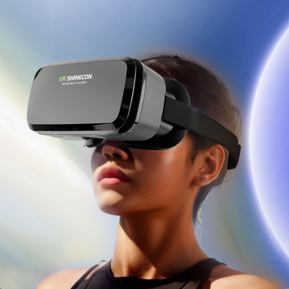 Lvoertuig Vr Headsets Virtual Reality Headsets For Phone Cell Phone 3D Glasses Helmets Vr Goggles For Tv Movies Video Games Supp