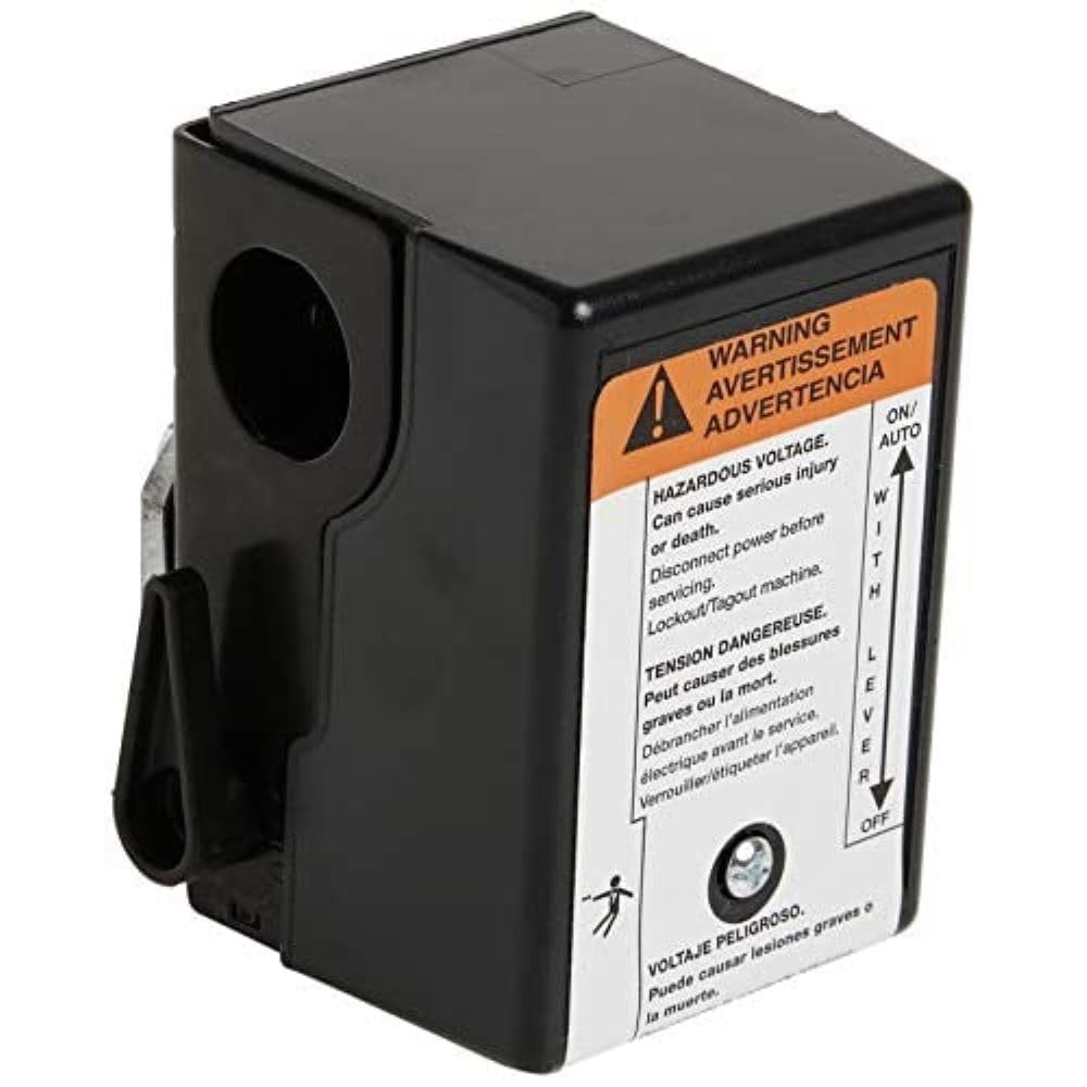 Ingersoll-Rand 23474661 Pressure Switch For Single Stage Compressor Ss3 And Ss5