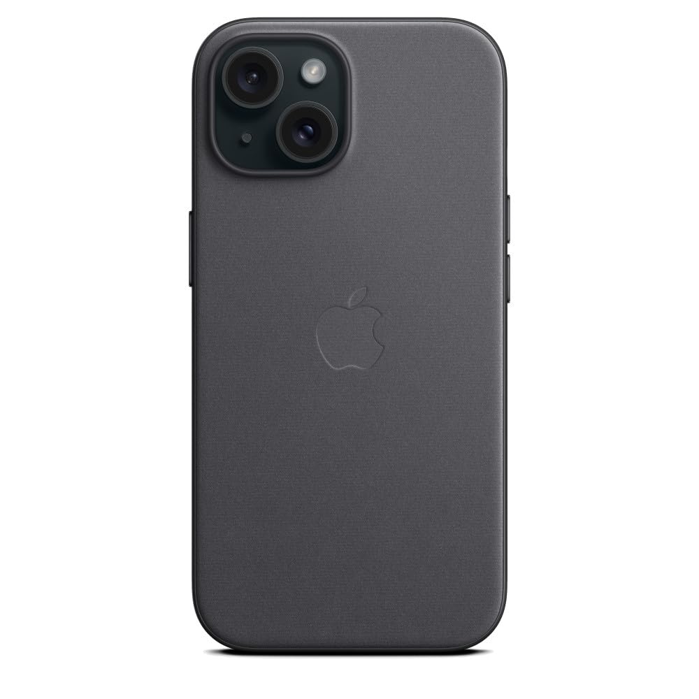 Apple iPhone 15 FineWoven Case with MagSafe   Black