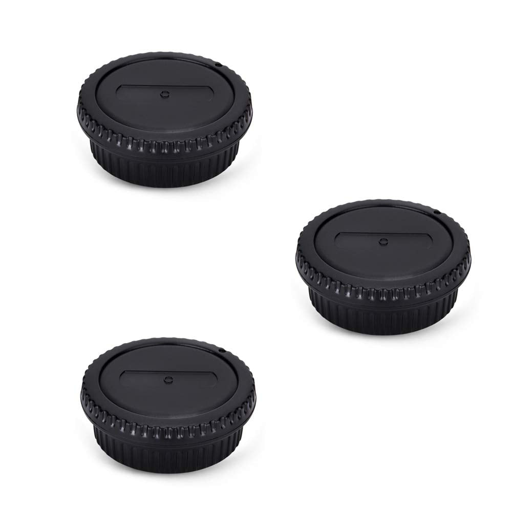 Rear Lens Cap & Body Cap Cover Set For Canon Ef Ef S Mount Camera 90D 80D 77D 70D T8I T7 T7I T6 T6I T5I Sl3 Sl2 7D Mark Ii 6D Ma