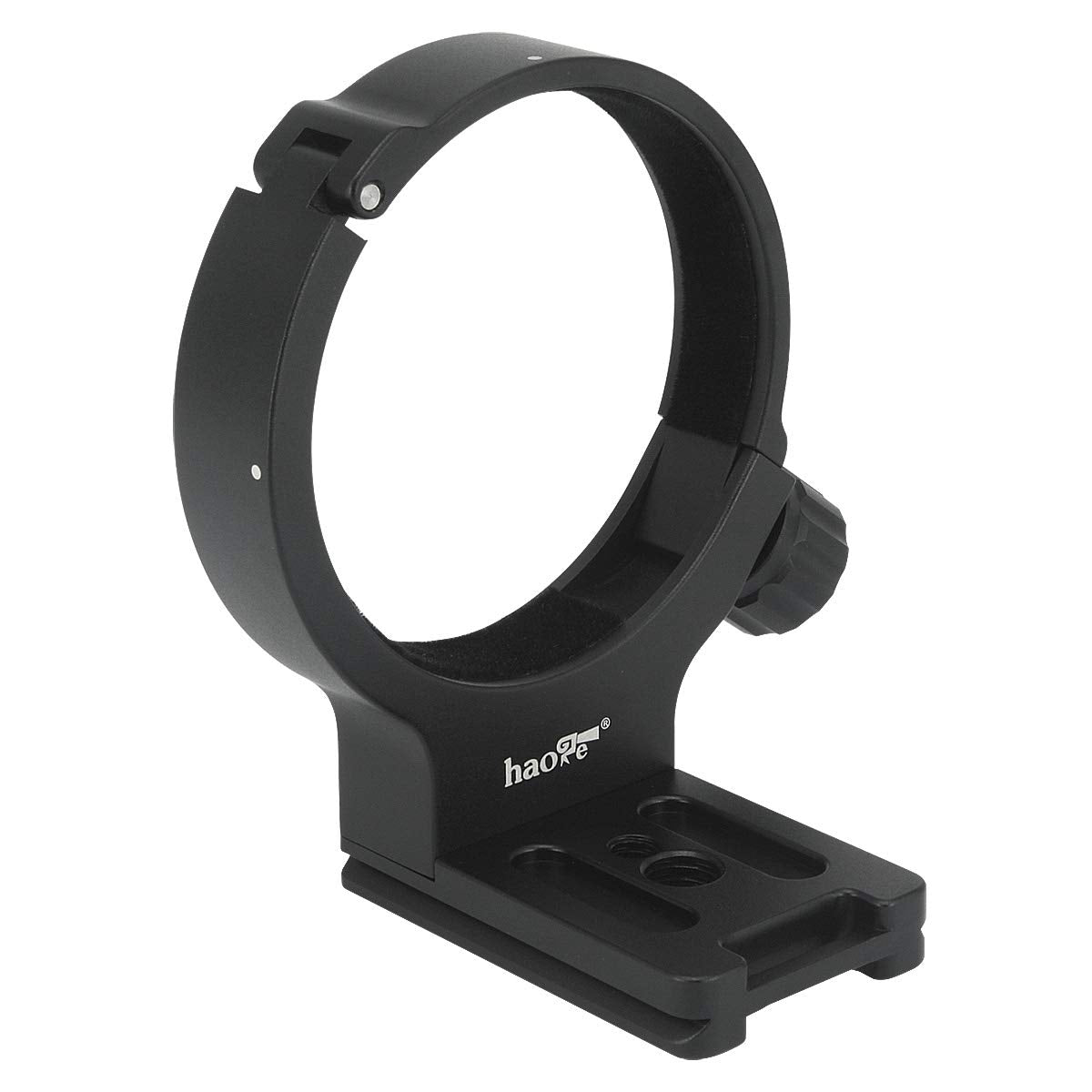 Haoge Lmr C100 Lens Collar Replacement Foot Tripod Mount Ring D For Canon Ef 100Mm F/2.8L Macro Is Usm Lens Built In Arca Type Quick Release Plate