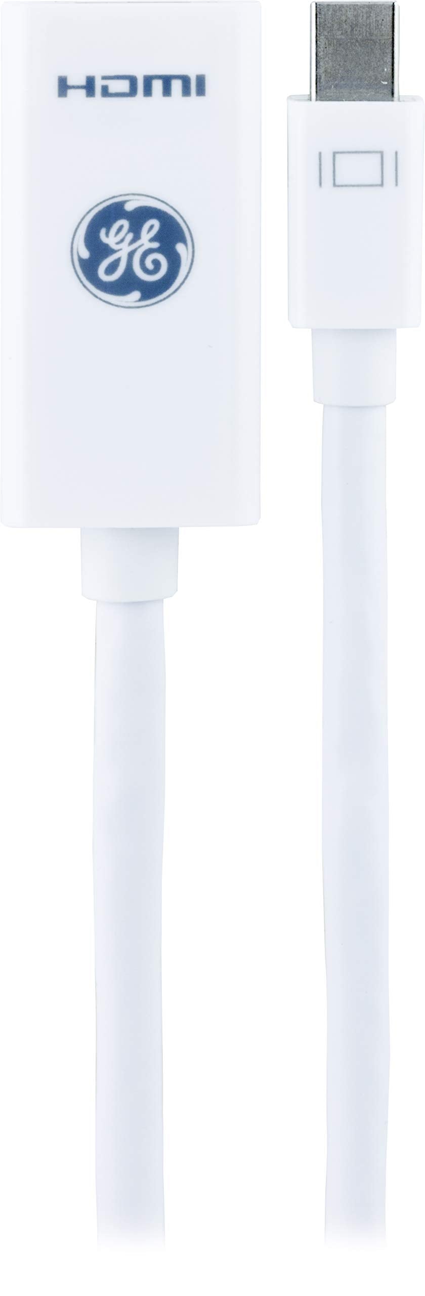 Ge Mini Displayport Thunderbolt To Hdmi Adapter, 2 Pack, Compatible With Apple Imac, Macbook And Pc, Supports Full Hd 1080P And