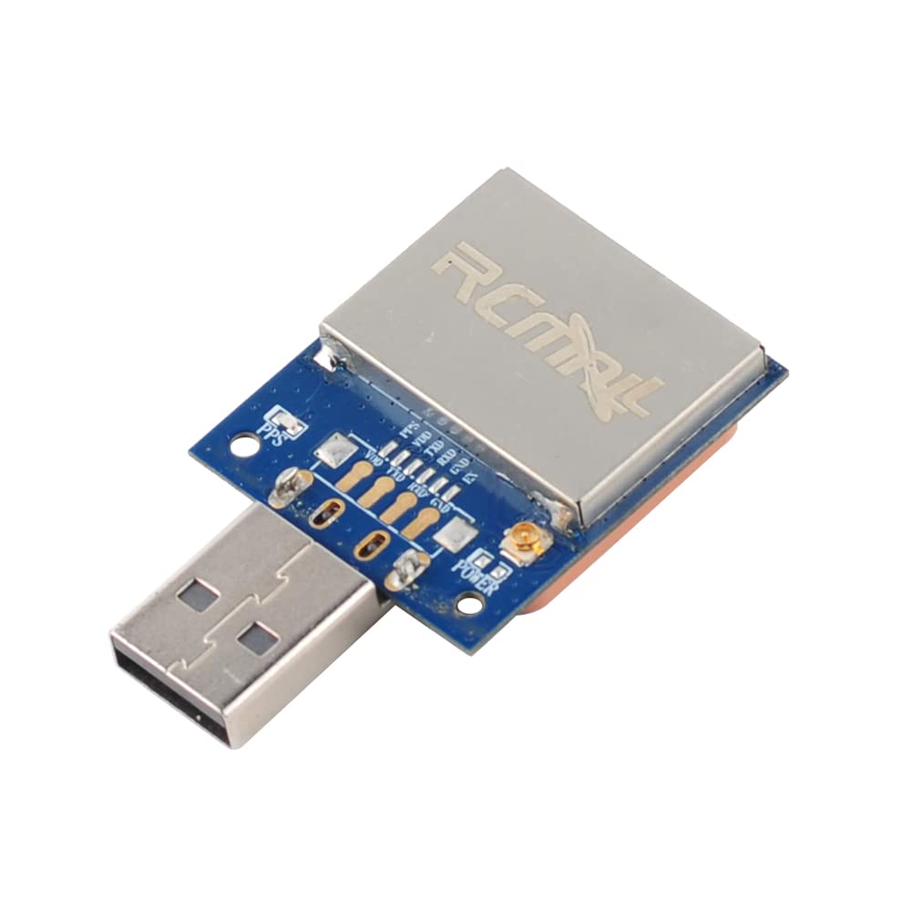 Rcmall Form8N Usb Gps Module 56 Channels Supports Gps Glonass Beidou Gps Receiver With 28Db Gps Active Antenna (Gps Module With Antenna)