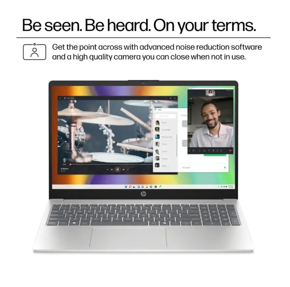 Hp 15.6'' Touchscreen Laptop, Intel 13Th Core I3-1315U(Beats I5-1135G7),64Gb Ram, 2Tb Pcie Ssd Ai Copilot, Long Battery Life, Ty