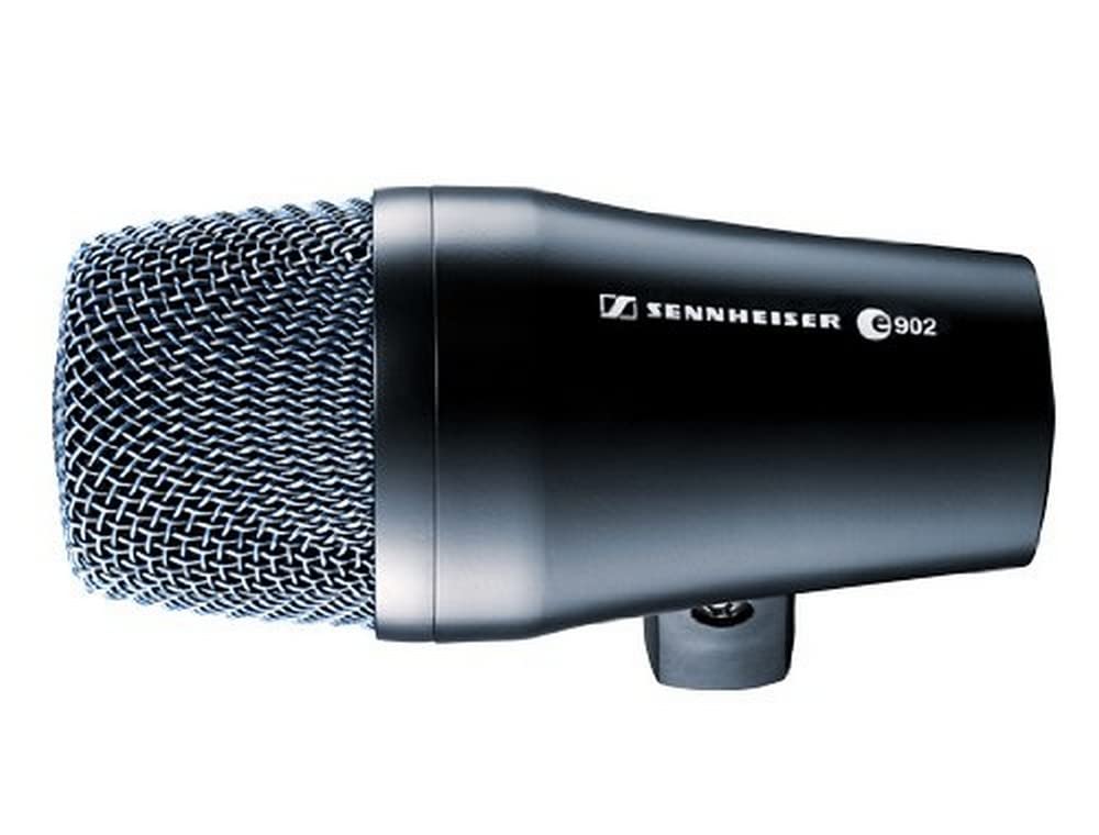 Sennheiser E902 Cardioid Dynamic Mic For Kick Drum,Black