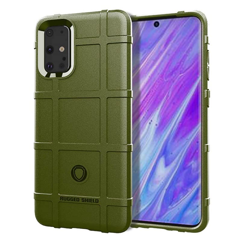 Ego Tactical Rugged Shield Brand Solid Color Tpu Phone Case For Samsung Galaxy S20 Plus   Od Green