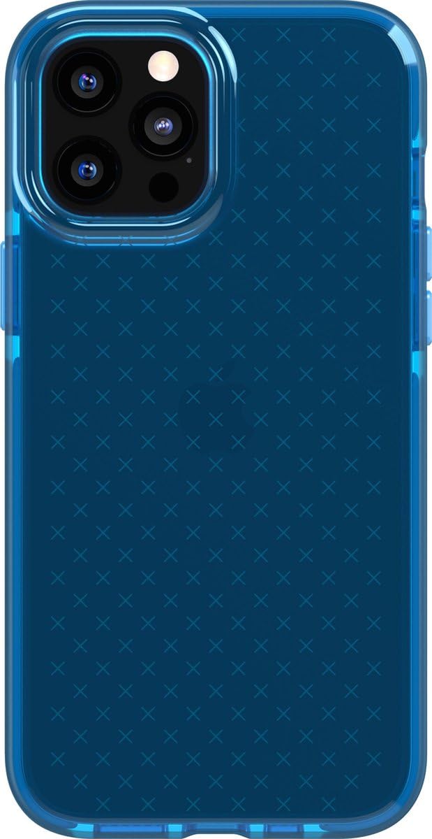 Tech21 Evo Check Phone Case For Apple Iphone 12 Pro Max With 12 Ft Drop Protection, Classic Blue