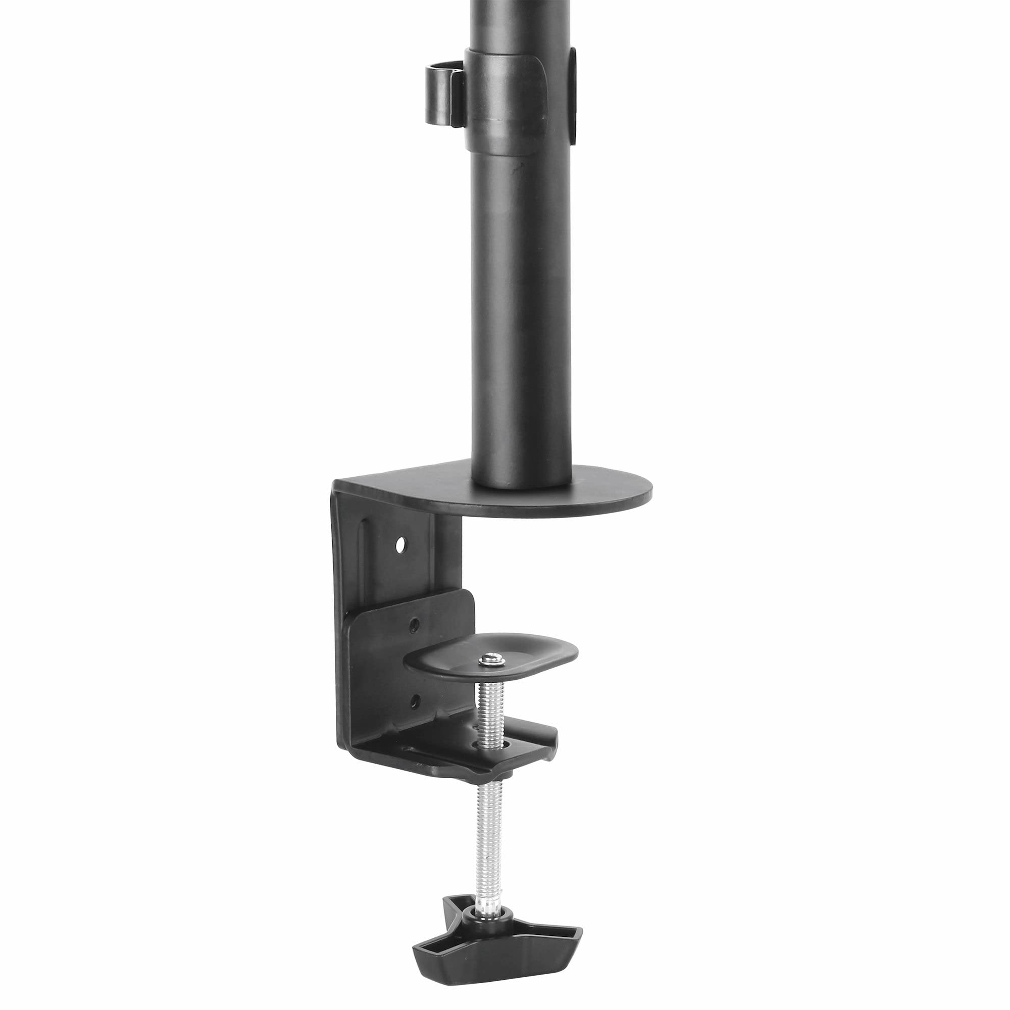 Startech.Com Single Monitor Desk Mount   Single Screen Heavy Duty Pole Mount For Up To 34Inch Vesa Compatible Displays   Ergonom