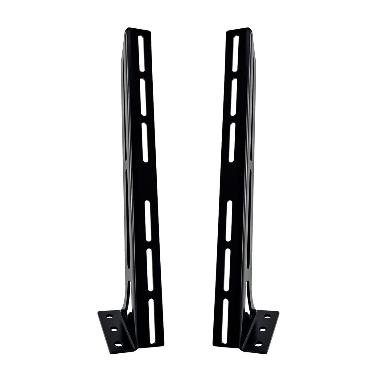 STILEALUS Steel Floor & Wall Mount Amplifier Rack Laser-Cut Audio Equi ...