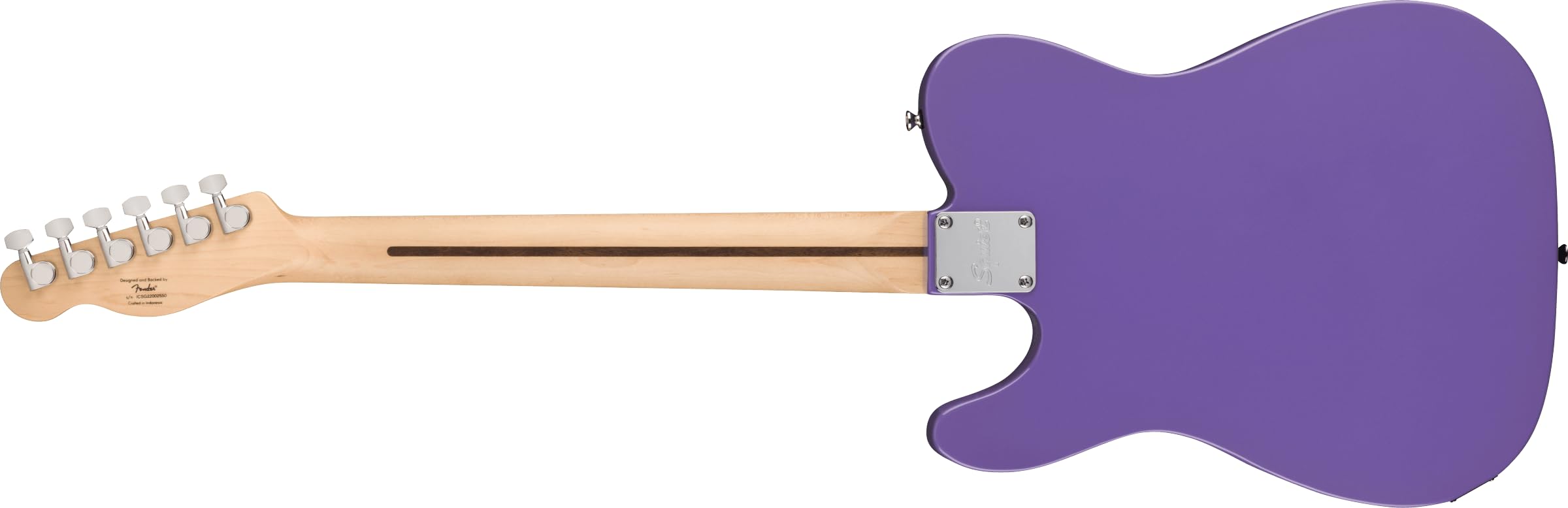Squier Sonic Esquier Electric Guitar, With 2-Year Warranty, Ultraviolet, Laurel Fingerboard
