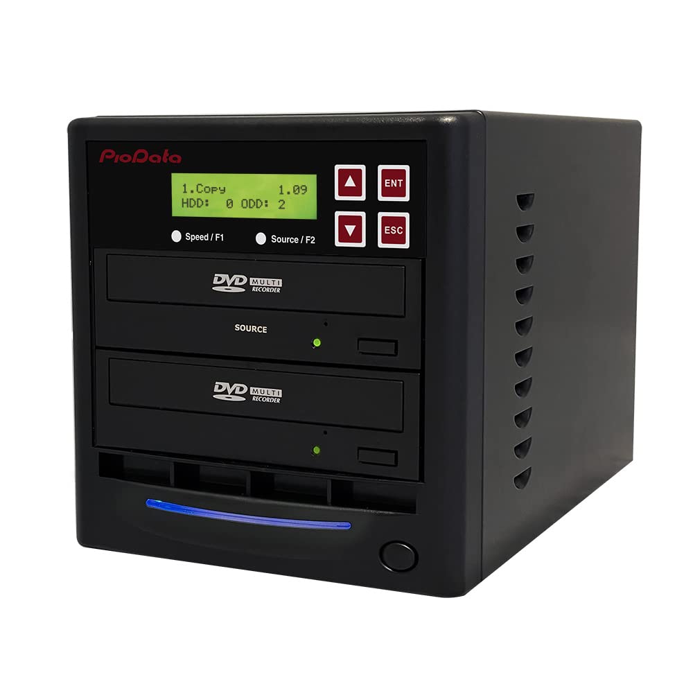 Piodata 1 To 1 24X Burner M Disc Support Cd Dvd Duplicator   Standalone Copier Duplication Tower Pio S1T Dvd Bk