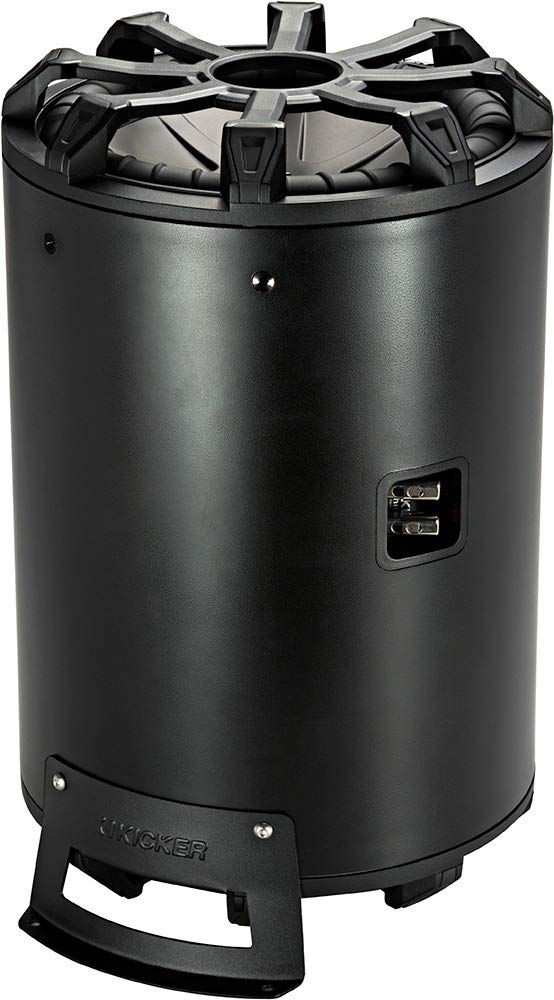 Kicker 46Cwtb104 Tb10 10 Inch Loaded Weather Proof Subwoofer Enclosure W/Passive Radiator   4 Ohm, 400 Watt