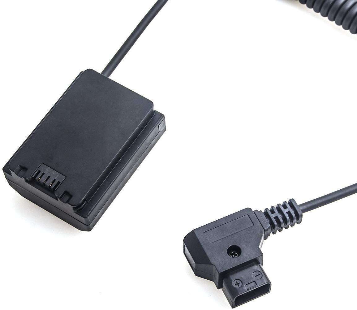 Foto4Easy Extendable Power Adapter Cable,Np-Fz100 Dummy Battery To D-Tap Connector Adapter For Sony A6600 A7Iii A7Riii A7Siii A7