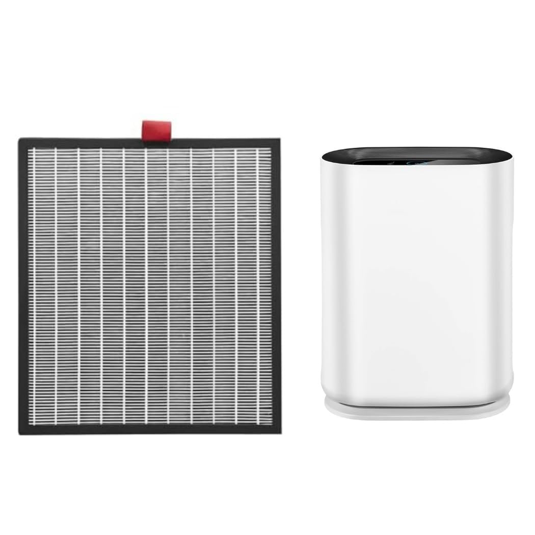Premium Replacement High Performance Filter Compatible With Honeywell Hac25M1201W A5 And I8 Air Purifier Compound Filter With He