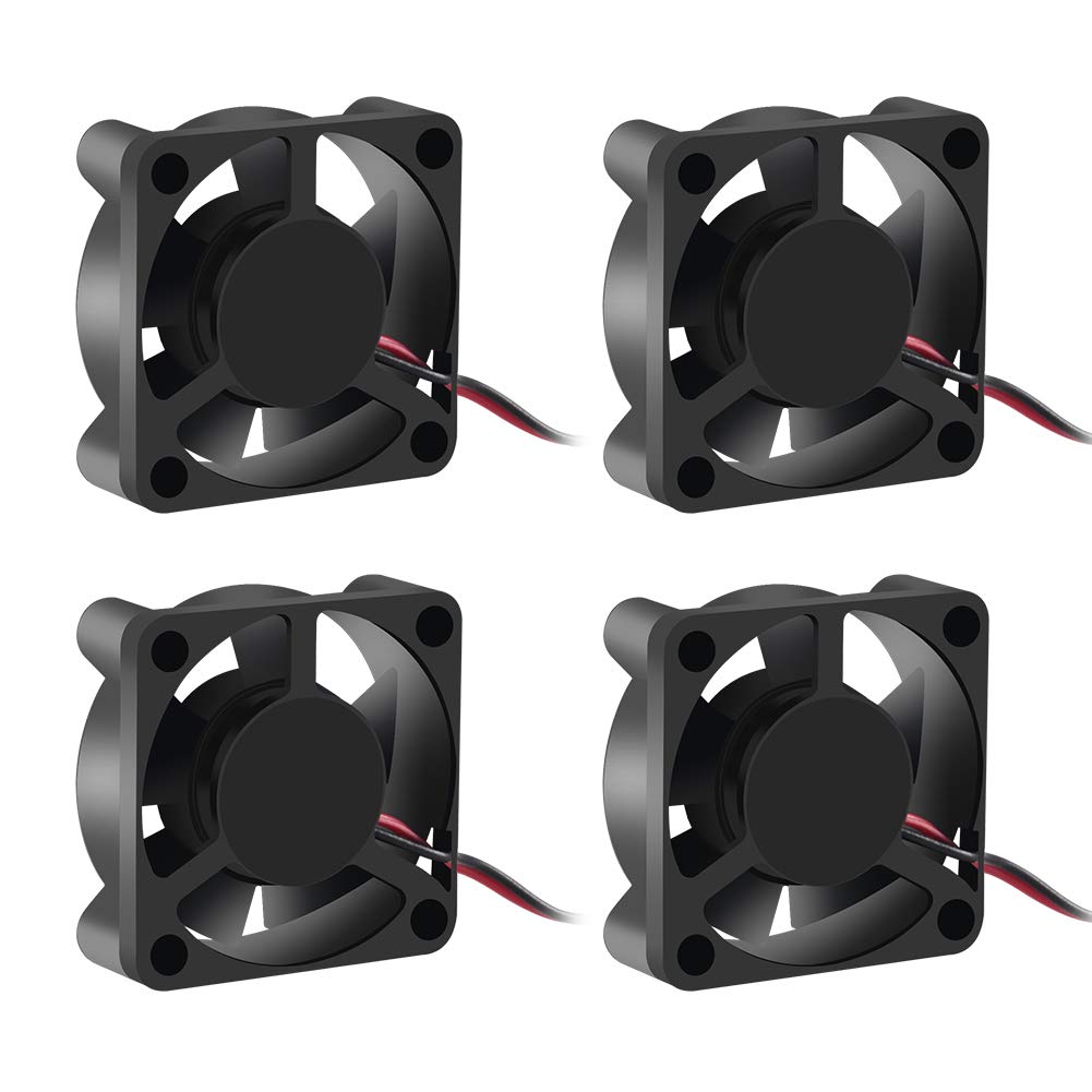 Dorhea 30X30X10Mm 24V Fan Dc Brushless Cooling Fan 3010 Dc 24V Compatible With 3D Printer Extruder Hotend V6 V5 Cpu 2Pin (4 Pcs)