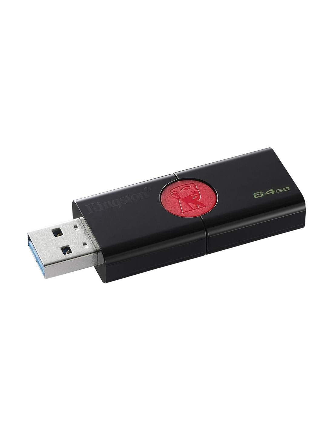Kingston Dt106/64Gb Usb 3.0 Datatraveler 106 Flash Drive Type A Usb Memory Stick Backwards Compatible With 2.0 Usb Up To 100 Mb/