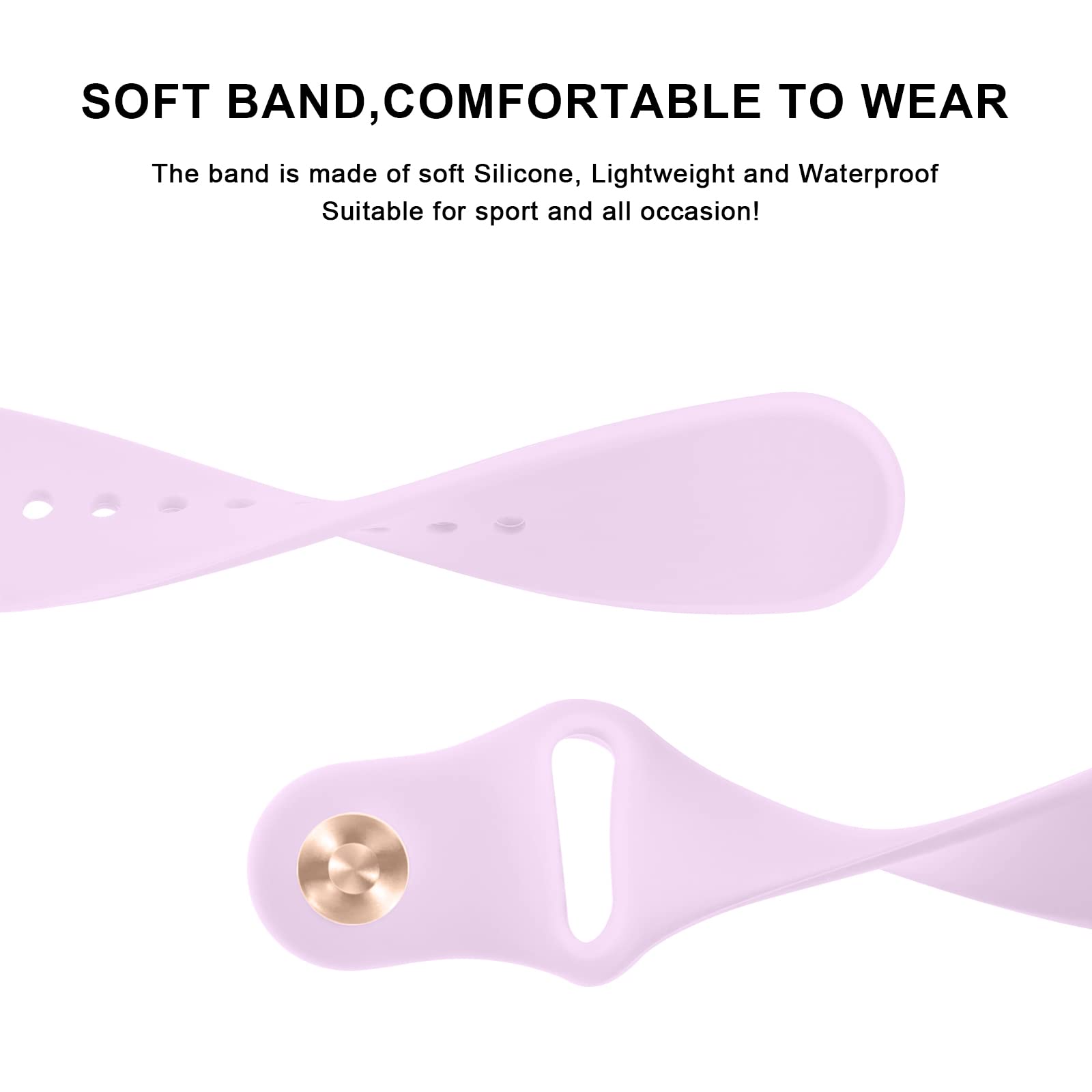 Vanjua Silicone Bands For Amazfit Gtr Mini Band, Amazfit Gts 4 / Gts 4 Mini / Gts 3 / Gts 2 / Gts 2E / Gts 2 Mini / Gts, 20Mm Qu