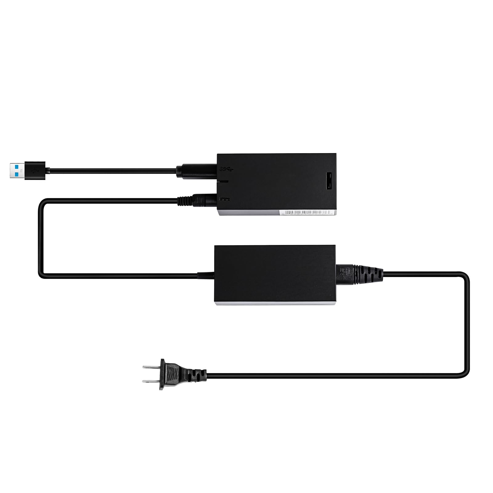 E EGOWAY Kinect Adapter for Xbox One S, Xbox One X, and Windows 10/8.1/8 PC Kinect 2.0 3.0 Sensor AC Adapter Power Supply