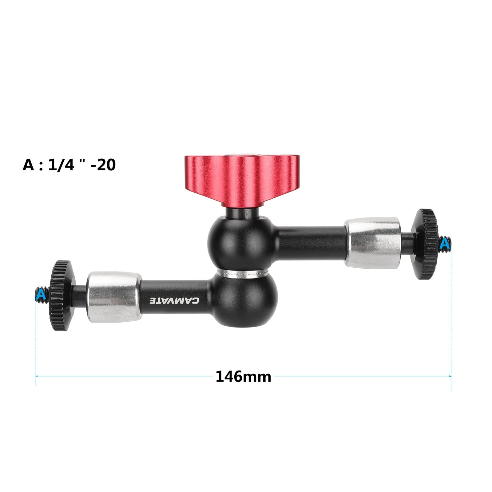 Camvate 5.7 Articulating Magic Arm V1(Red