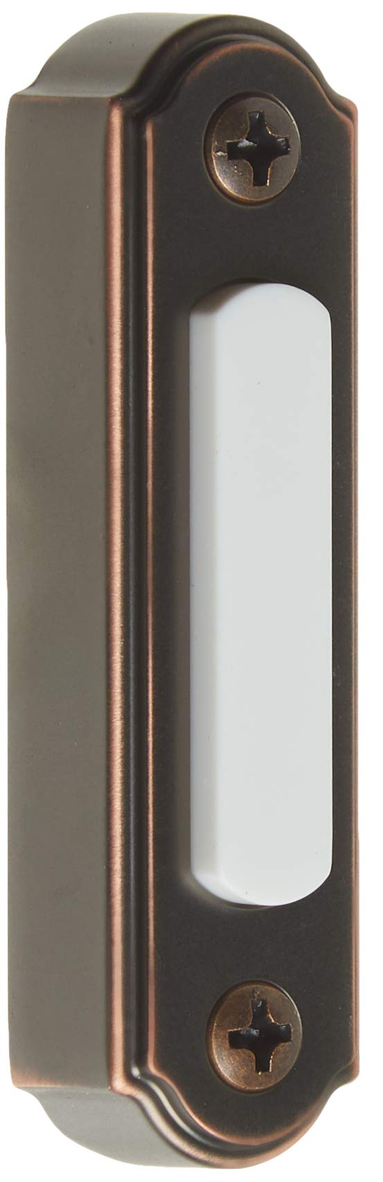 Heath Zenith SL25702 Wired Push Button, OiledRubbed Bronze