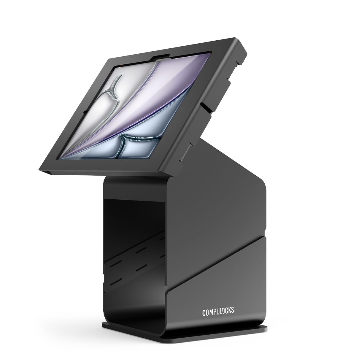 Ipad Air M2/M3/M4 11In, Apex Enclosure Tablet Printer Kiosk - Black