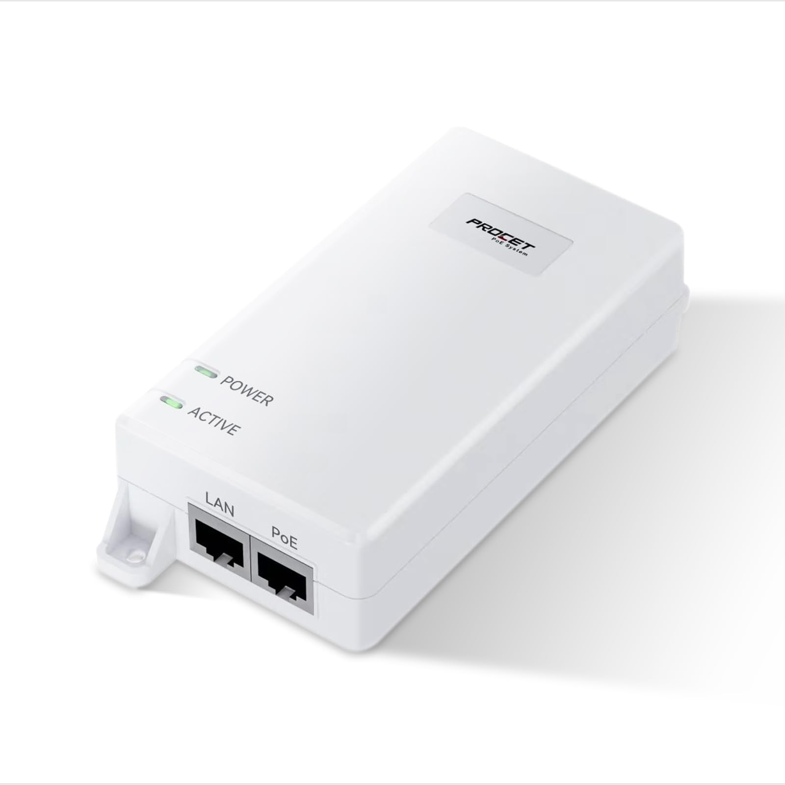 Gigabit Poe++ Injector 60W Ieee802.3Bt/At/Af Compliant, Supplies Poe(15.4W) Or Poe+(30W) Or Poe++(60W) Power Over Ethernet Dista