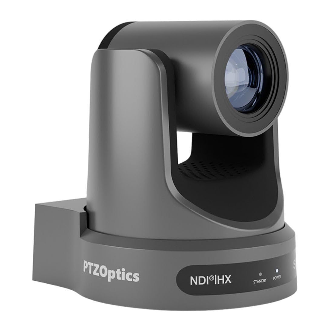 Ptzoptics Move Se Sdi/Hdmi/Usb/Ip Ptz Camera With 20X Optical Zoom (Gray) (Pt20X Se Gy G3)