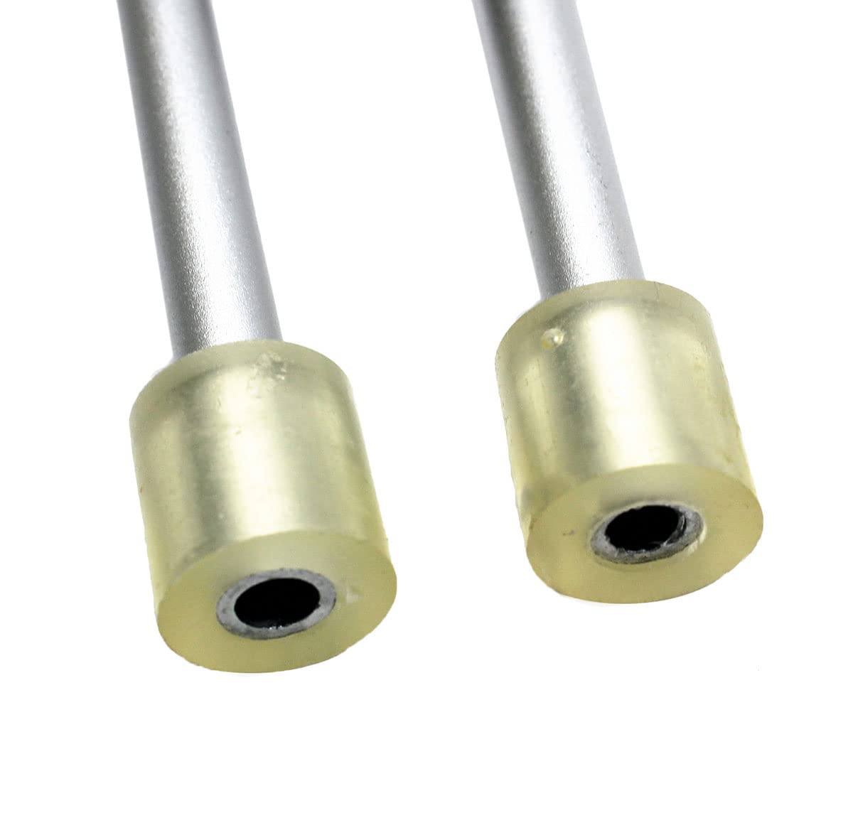 Tuoren 7.5'' Rubber Head Percussion Mallets Sticks For Playing Tenor Steelpan Steel Tongue Drum, W/Aluminium Handle