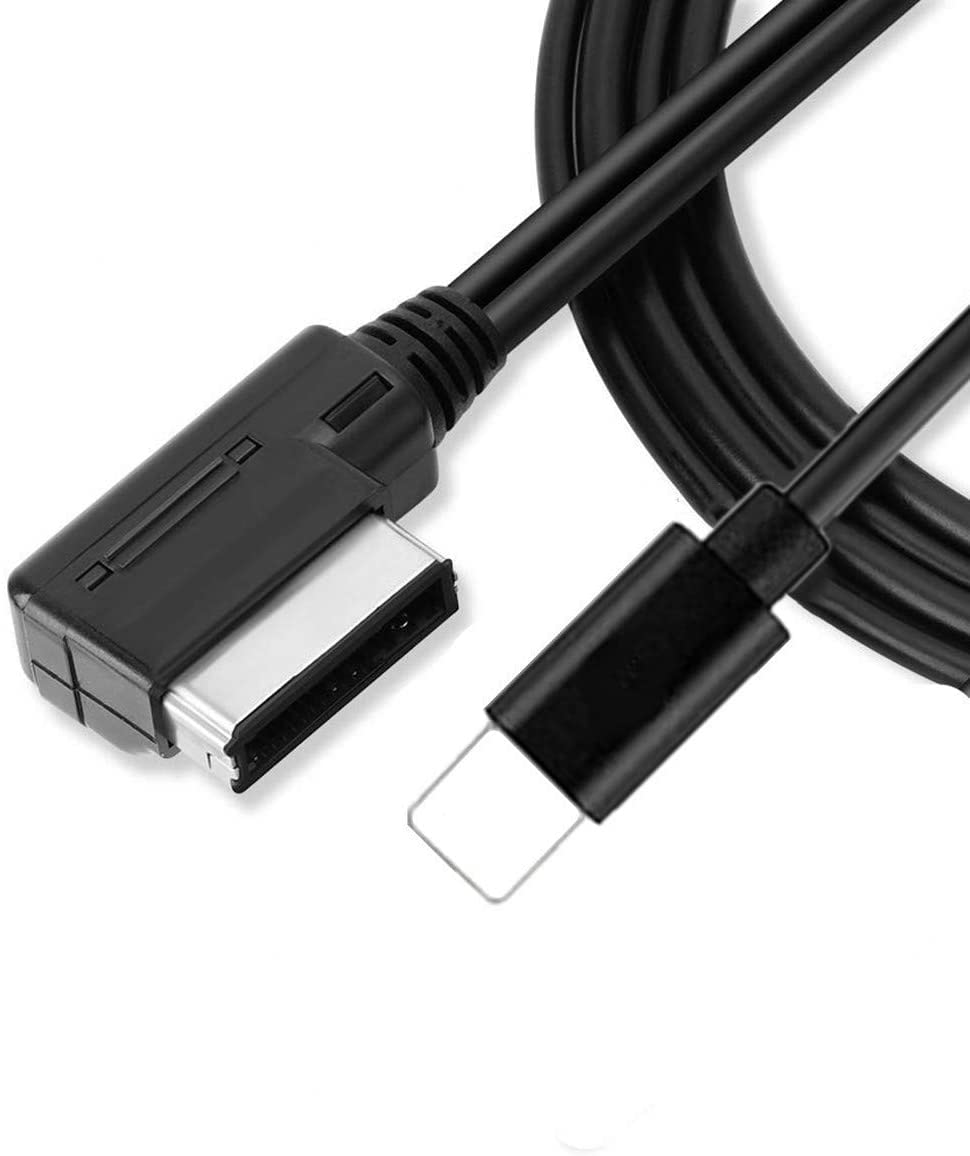 Fcouiid 2 In 1 Ami Music Interface Charg Aux Adapter   Media Interface Consumer Cable Compatible With Mb Comand Aps Ntg4.5 Syste